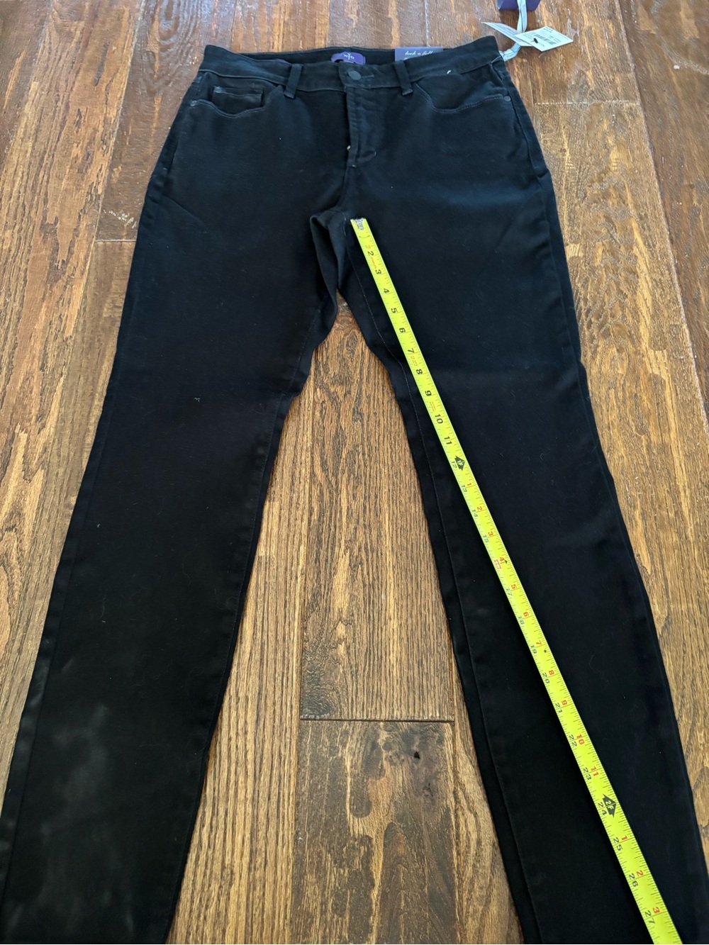 NYDJ Black Slim Straight Chinos for Men